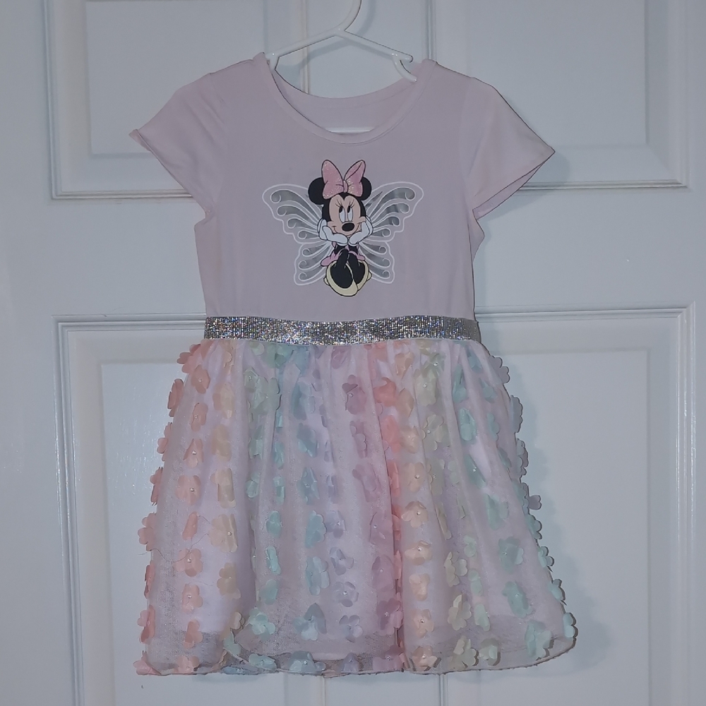 Disney Pink Ruffled Tiered Sundress
